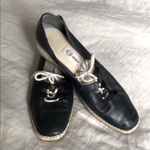 Leather vintage shoes